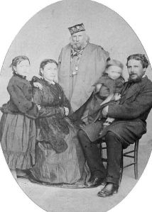 Garibaldi and family c 1875