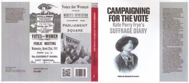 'Campaigning for the Vote' - Front and back cover of wrappers 