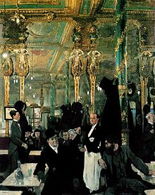 Cafe Royal, by Willian Orpen, 1912
